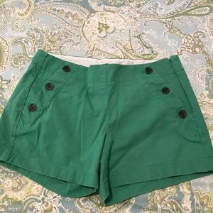 Green shorts